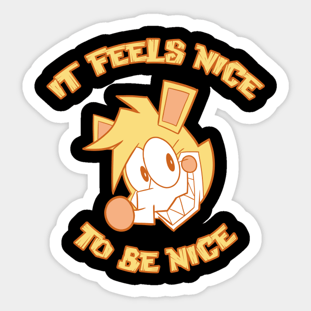 Laffi Gives Nice Advice Sticker by pembrokewkorgi